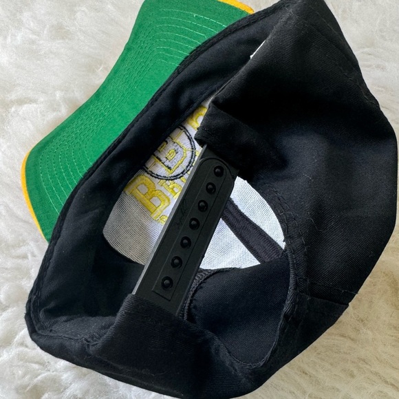 VTG '90s AJD Boston Bruins NHL Snapback Hat Cap - Picture 3 of 5